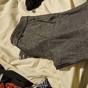 Sparkle silver capris